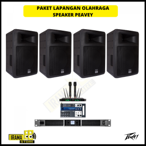 Paket Lapangan Olahraga Speaker Peavey - 4 Speaker